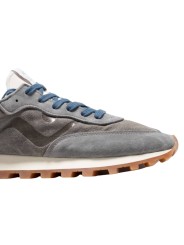 Baskets Veloce suède wash gris lacet bleu No Map Society homme NB5MS110 120 206 boutique Strasbourg store sneakers shop b