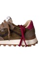 Baskets Veloce suède taupe vert spoiler fushia No Map Society femme NC5 WS110120 113 boutique strasbourg sneakers store shop ar