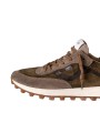 Baskets Veloce suède taupe vert spoiler fushia No Map Society femme NC5 WS110120 113 boutique strasbourg sneakers store shop fr