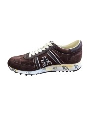 Basket Lucy suède croco choco 8413 Premiata Femme sneakers boutique Strasbourg store shop shoes int