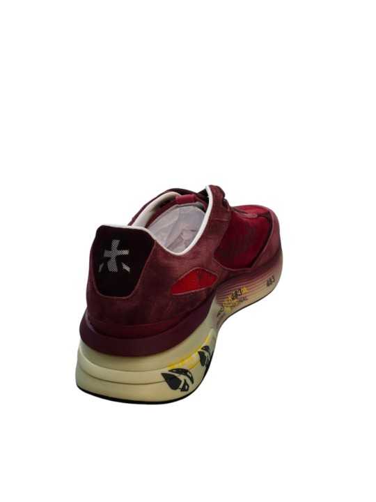 Baskets nubuck suède rouge bordeaux Moerun 8537 Premiata homme sneakers boutique Strasbourg store shop shoes arr