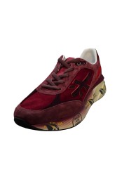 Baskets nubuck suède rouge bordeaux Moerun 8537 Premiata homme sneakers boutique Strasbourg store shop shoes prof