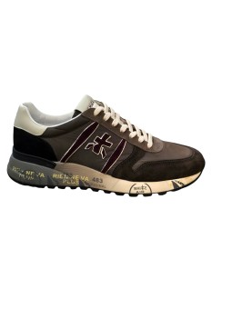 BASKETs NYLON CHOCO SUED BORDEAUX SPOILER BLANC LANDE 8657 PREMIATA HOMME sneakers boutique Strasbourg shop store shoes a