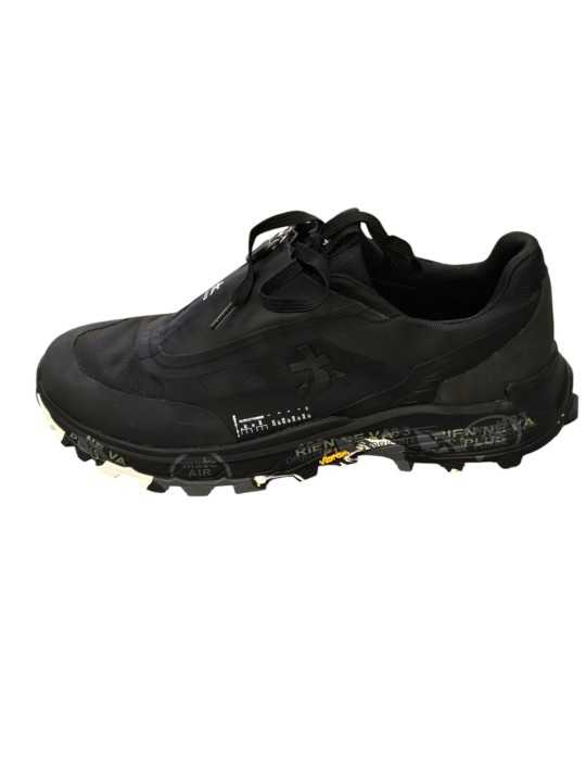 Baskets Sciliar noire fermeture sur le dessus 498 Premiata homme sneakers boutique Strasbourg France shop store online shoes c