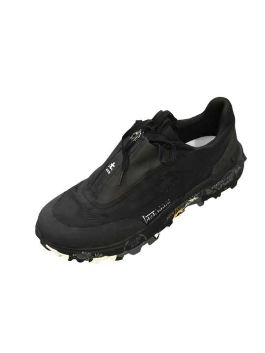 Baskets Sciliar noire fermeture sur le dessus 498 Premiata homme sneakers boutique Strasbourg France shop store online shoes p