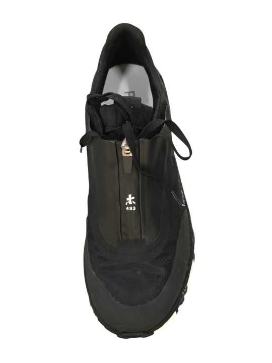 Baskets Sciliar noire fermeture sur le dessus 498 Premiata homme sneakers boutique Strasbourg France shop store online shoes v