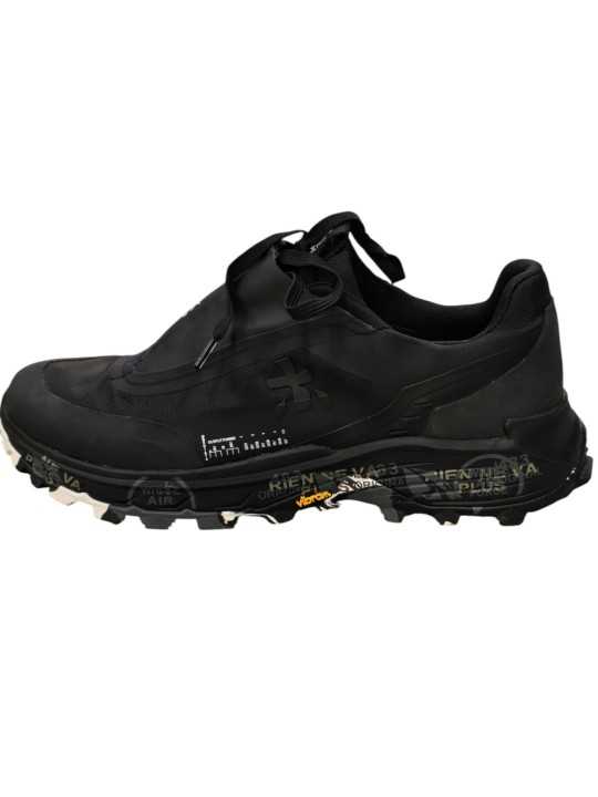 Baskets Sciliar noire fermeture sur le dessus 498 Premiata homme sneakers boutique Strasbourg France shop store online shoes b