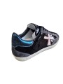 Sneakers sequin noir Stevend spoiler vert métal 8496 Premiata Femme boutique Strasbourg shop store online shoes spoil
