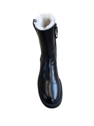 Bottines noires plateau fourrée M6827 Premiata Femme boutique Strasbourg shop store shoes dess