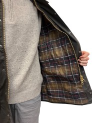 VESTE BEAUFORT WAXEE OLIVE BARBOUR HOMME MWX0002 OL71 Strasbourg doublure