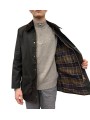 VESTE BEAUFORT WAXEE OLIVE BARBOUR HOMME MWX0002 OL71 Strasbourg face ouverte