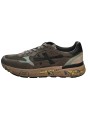 Baskets mesh suède kaki jade noir spoiler noir Mick 8436 Premiata homme sneakers boutique Strasbourg France store shop shoes