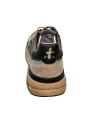 Baskets mesh suède kaki jade noir spoiler noir Mick 8436 Premiata homme sneakers boutique Strasbourg France store shop shoes arr