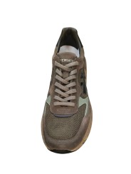 BASKET MESH SUEDE KAKI JADE NOIR SPOILER NOIR MICK 8436 PREMIATA HOMME