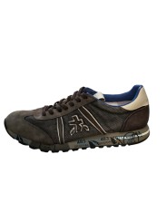 Baskets toile vieillie choco Lucy 8402 Premiata homme sneakers boutique Strasbourg France online store shop shoes4