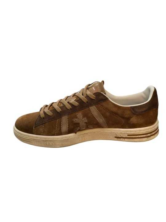 Sneakers suède Camel Russell 8560 Premiata homme baskets boutique STrasbourg France online shop store shoes in