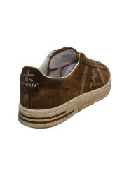 Sneakers suède Camel Russell 8560 Premiata homme baskets boutique STrasbourg France online shop store shoes back