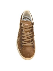 Sneakers suède Camel Russell 8560 Premiata homme baskets boutique STrasbourg France online shop store shoes vue
