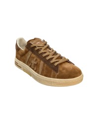 Sneakers suède Camel Russell 8560 Premiata homme baskets boutique STrasbourg France online shop store shoes vue