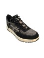 Baskets bi matière toile et cuir noir 8464 Premiata homme sneakers boutique Strasbourg France store shop shoes s