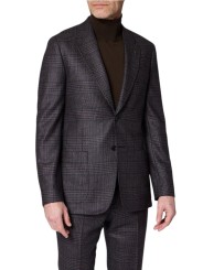 VESTE PRINCE DE GALLE NAVY BRUN M1R 2339 W03227 49 PAUL SMITH HOMME sTRASBOURG MODE VËTEMENT face