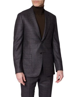 VESTE PRINCE DE GALLE NAVY BRUN M1R 2339 W03227 49 PAUL SMITH HOMME sTRASBOURG MODE VËTEMENT face