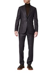 VESTE PRINCE DE GALLE NAVY BRUN M1R 2339 W03227 49 PAUL SMITH HOMME look