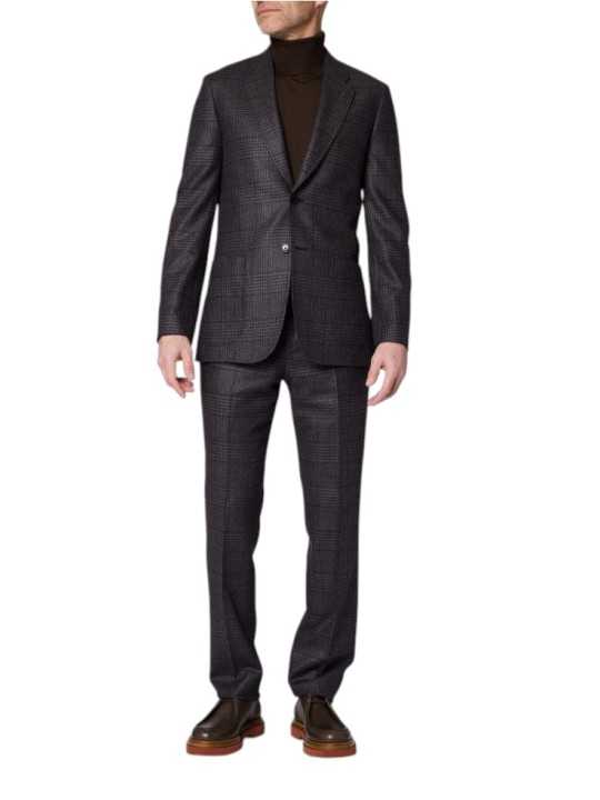 VESTE PRINCE DE GALLE NAVY BRUN M1R 2339 W03227 49 PAUL SMITH HOMME look