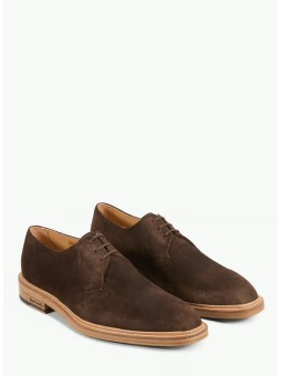 Souliers derby bout carré cuir de veau suédé Sherindan Paul Smith Homme M1S SHR05 USUE chaussures focus