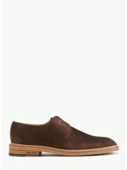 Souliers derby bout carré cuir de veau suédé Sherindan Paul Smith Homme M1S SHR05 USUE chaussures côté