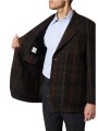 Veste saharienne tartan gris rouille M1R 2375 W03206 75 Paul Smith homme Strasbourg boutique vêtement shop store online in