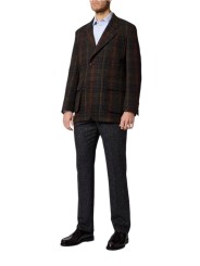 Veste saharienne tartan gris rouille M1R 2375 W03206 75 Paul Smith homme Strasbourg boutique vêtement shop store online look