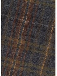 Veste saharienne tartan gris rouille M1R 2375 W03206 75 Paul Smith homme Strasbourg boutique vêtement shop store online zoom