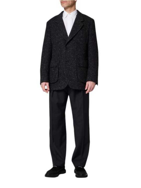 Veste saharienne chiné diag noir gris bordeaux Paul Smith Homme M1R 2375 W03204 78 BOUTIQUE sTRASBOURG VËTEMENT STORE SHOP LOOK