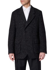 Veste saharienne chiné diag noir gris bordeaux Paul Smith Homme M1R 2375 W03204 78 BOUTIQUE sTRASBOURG VËTEMENT STORE SHOP DVT
