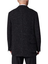 Veste saharienne chiné diag noir gris bordeaux Paul Smith Homme M1R 2375 W03204 78 BOUTIQUE sTRASBOURG VËTEMENT STORE SHOP DOS