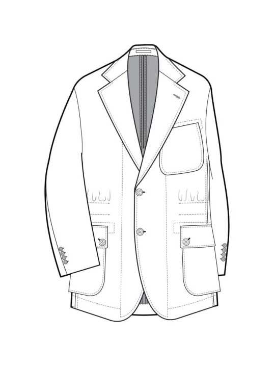Veste saharienne chiné diag noir gris bordeaux Paul Smith Homme M1R 2375 W03204 78 BOUTIQUE sTRASBOURG VËTEMENT STORE SHOP STYLE