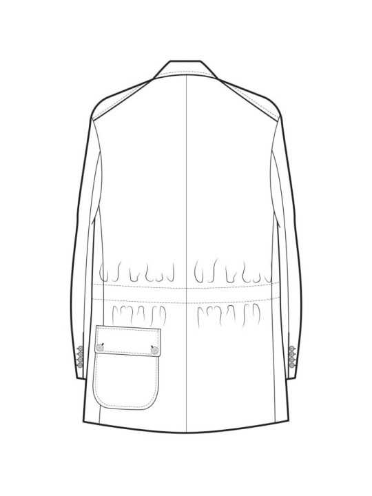 Veste saharienne chiné diag noir gris bordeaux Paul Smith Homme M1R 2375 W03204 78 BOUTIQUE sTRASBOURG VËTEMENT STORE SHOP STYL2