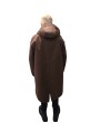 Parka Fishtell capuche coton enduit kaki Ungaro Homme U3095 L5169 32 boutique Strasbourg France vêtement mode shop store dos