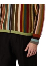 Veste maille baya large choco camel M1R 998Z W03256 92 Paul Smith homme Strasbourg boutique vêtement mode shop store détail