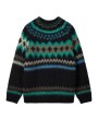 Pull jacquard noir émeraude épais M1R A002 W03263 79 Paul Smith homme Strasbourg mode vêtement store shop flat Pull jacquard noir émeraude épais M1R A002 W03263 79 Paul Smith homme Strasbourg mode vêtement store shop flat