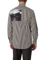 Chemise rayée blanc noir photos chat fleur M1R A112 W03312 79 Paul Smith homme Strasbourg boutique Strasbourg vêtement mode d