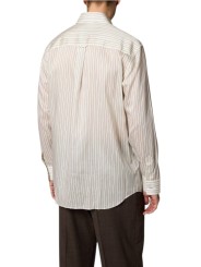 Chemise écru rayée ciel lyocell soie M1R A118 W03197 08 Paul Smith homme Strasbourg boutique mode vêtement store shop dos