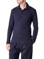 Pull fin col roulé boutonné navy coton lin M1R A247 W03045 49 Paul Smith homme Strasbourg boutique mode vêtement shop store b
