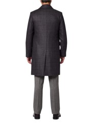Manteau redingote prince de galle navy brun M1R A262 W03227 49 Paul Smith homme Strasbourg vêtement mode boutique store shop d