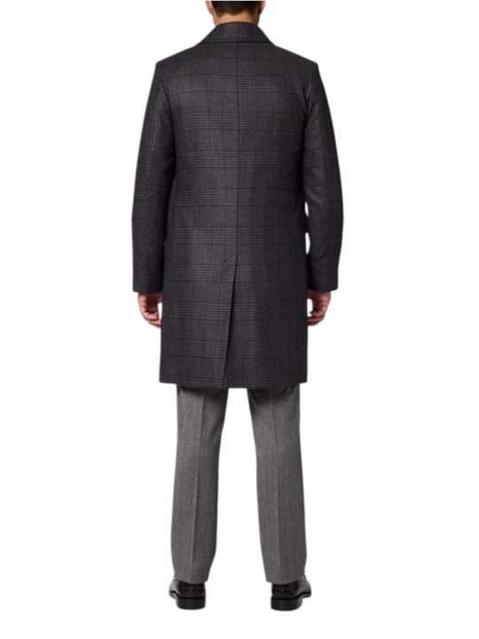 Manteau redingote prince de galle navy brun M1R A262 W03227 49 Paul Smith homme Strasbourg vêtement mode boutique store shop d