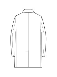 Manteau redingote prince de galle navy brun M1R A262 W03227 49 Paul Smith homme Strasbourg vêtement mode boutique store shop ds