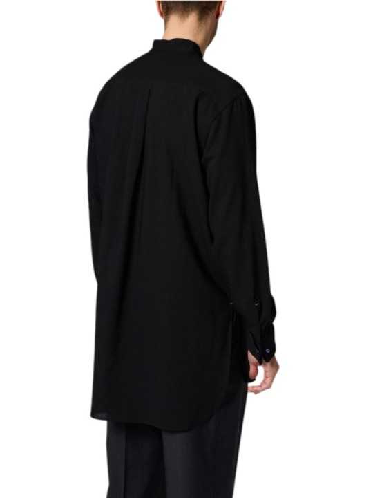 Liquette noir col mao laine viscose M1R A267 W03179 79 Paul Smith homme Strasbourg mode boutique vêtement shop store dos