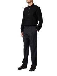 Liquette noir col mao laine viscose M1R A267 W03179 79 Paul Smith homme Strasbourg mode boutique vêtement shop store look