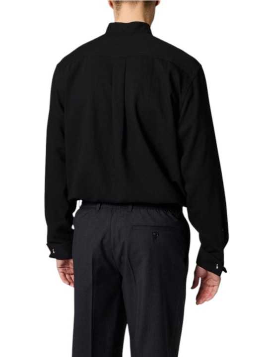 Liquette noir col mao laine viscose M1R A267 W03179 79 Paul Smith homme Strasbourg mode boutique vêtement shop store arr